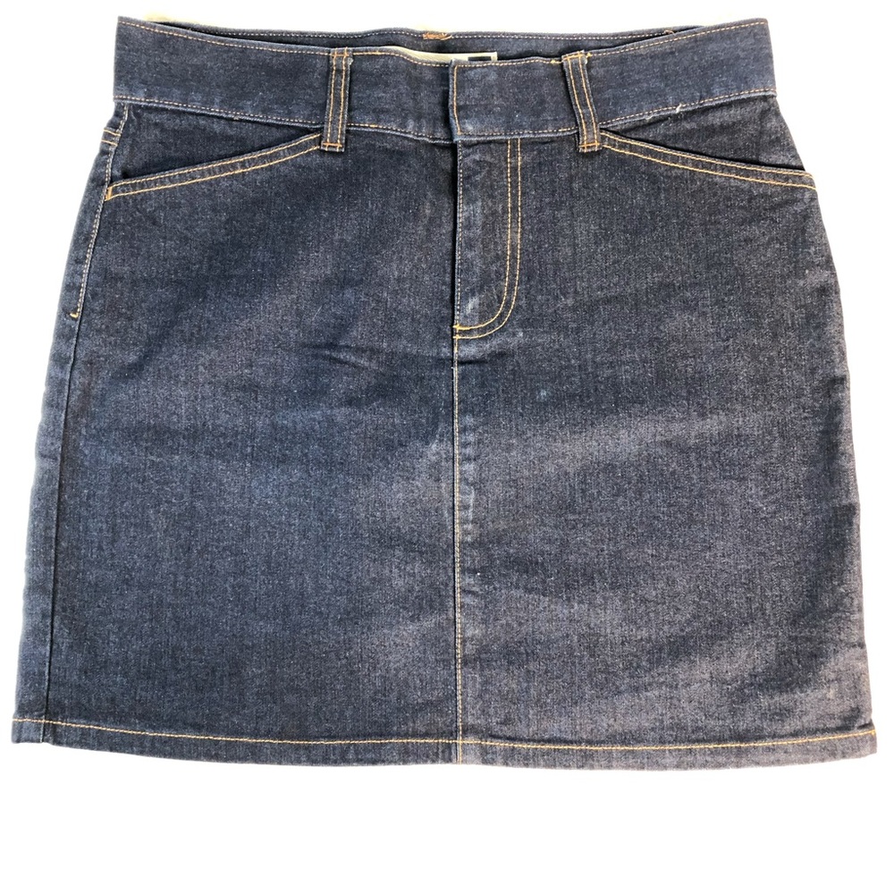 GAP denim skirt hip hugger